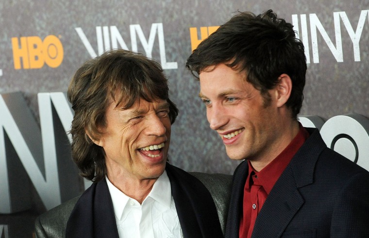 Mick Jagger y James Jagger