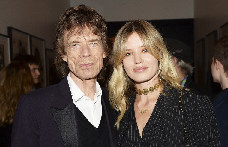 Mick Jagger y su hija Georgia May Jagger