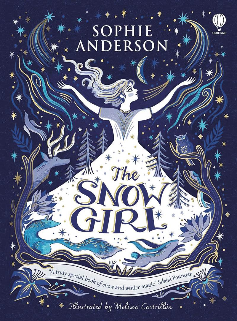Portada del libro infantil Snow Girl