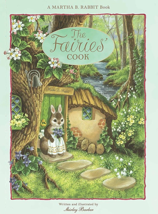 Barber se mudó a Melbourne desde Inglaterra en 1965 (en la foto, The Fairies' Cookbook de Shirley Barber)