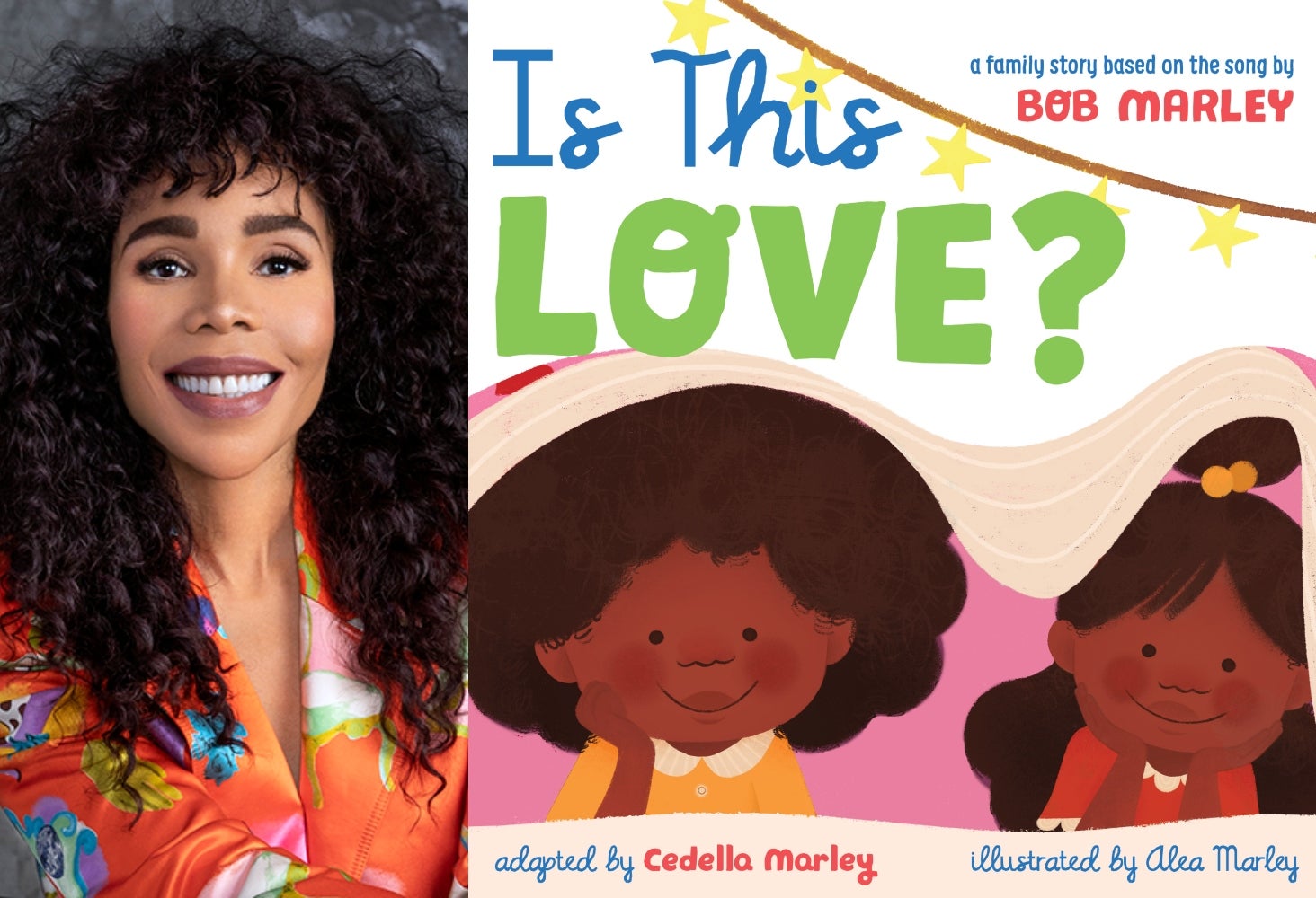 Cedella Marley en el nuevo libro infantil Is This Love?  