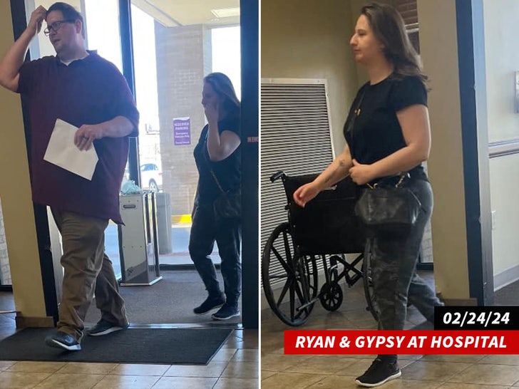 Ryan y Gypsy, uno al lado del otro en el hospital