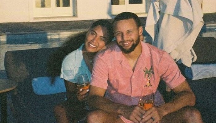 El armador de los Golden State Warriors, Stephen Curry (derecha) y su esposa Ayesha Curry.  —Instagram/@ayeshacurry
