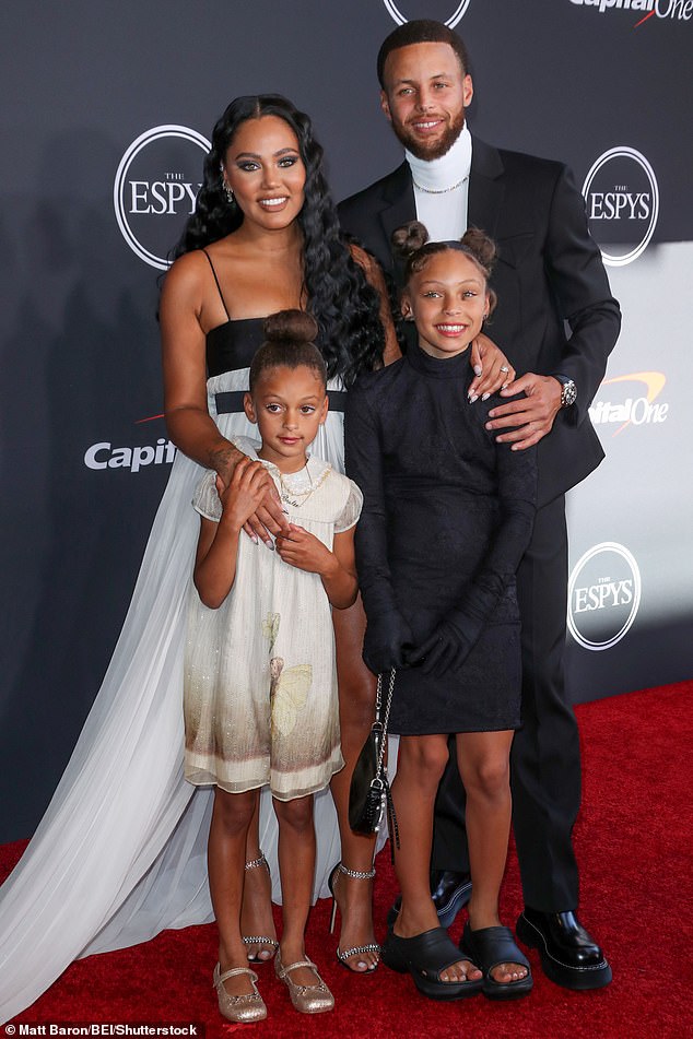 En 2022, la pareja asistió al ESPYS con sus hijas Ryan y Riley.