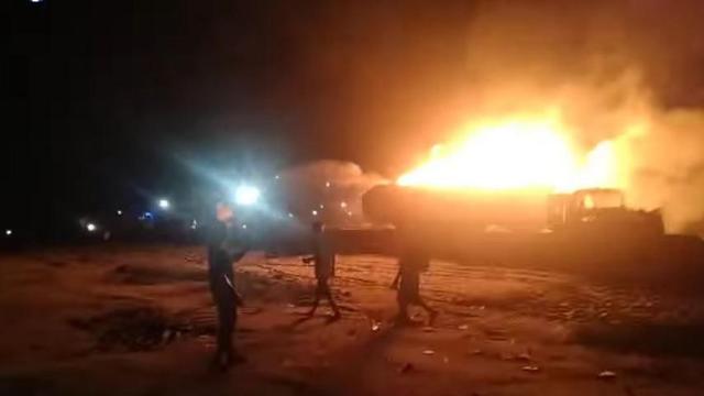 El vídeo del incendio de Isaac Lube se vuelve viral