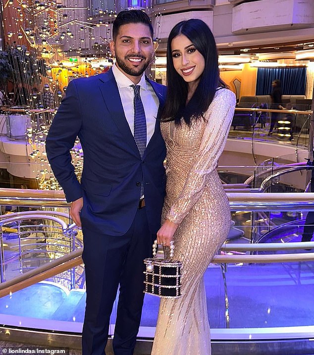 Linda Andrade, de 23 años, de Dubai, a menudo comparte fotos y videos que muestran su glamoroso estilo de vida con su esposo Ricky Andrade.