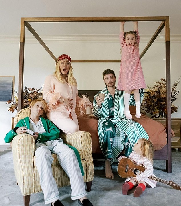 Ella y el músico tienen hijas, Banks, de cinco años, y May, de dos.Duff también tiene un hijo, Luca, de 12 años, con su exmarido.
