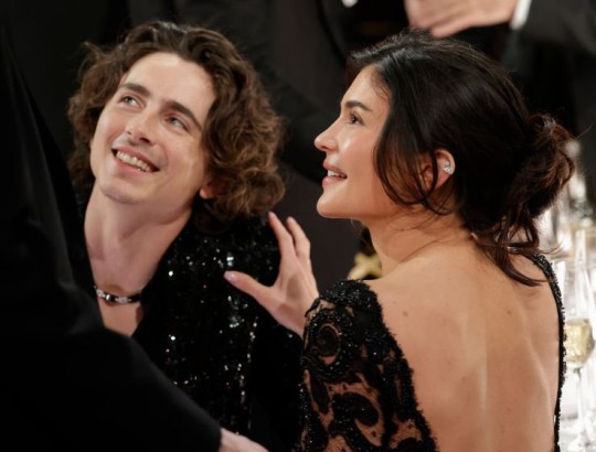 Timothée Chalamet y Kylie Jenner