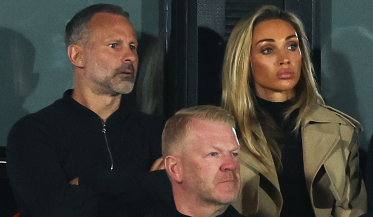 Ryan Giggs (izquierda) y Zara Charles (derecha) Foto: Robbie Jay Barratt - AMA/Getty Images