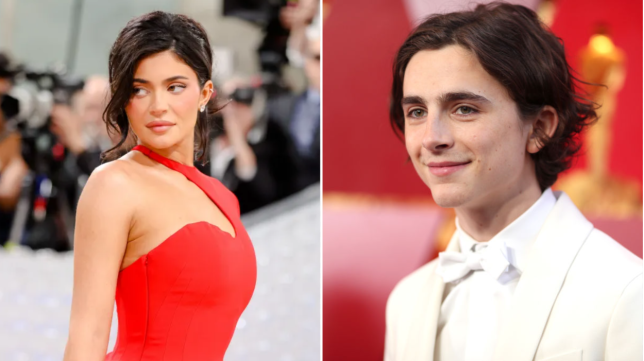 Kylie Jenner y Timothée Chalamet