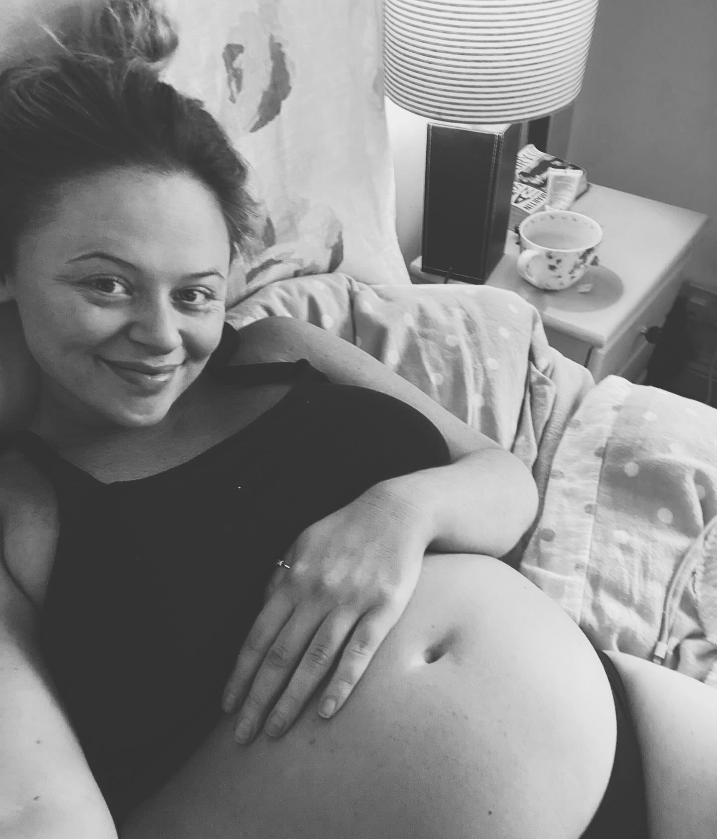 Emily anunció su embarazo en diciembre del año pasado.