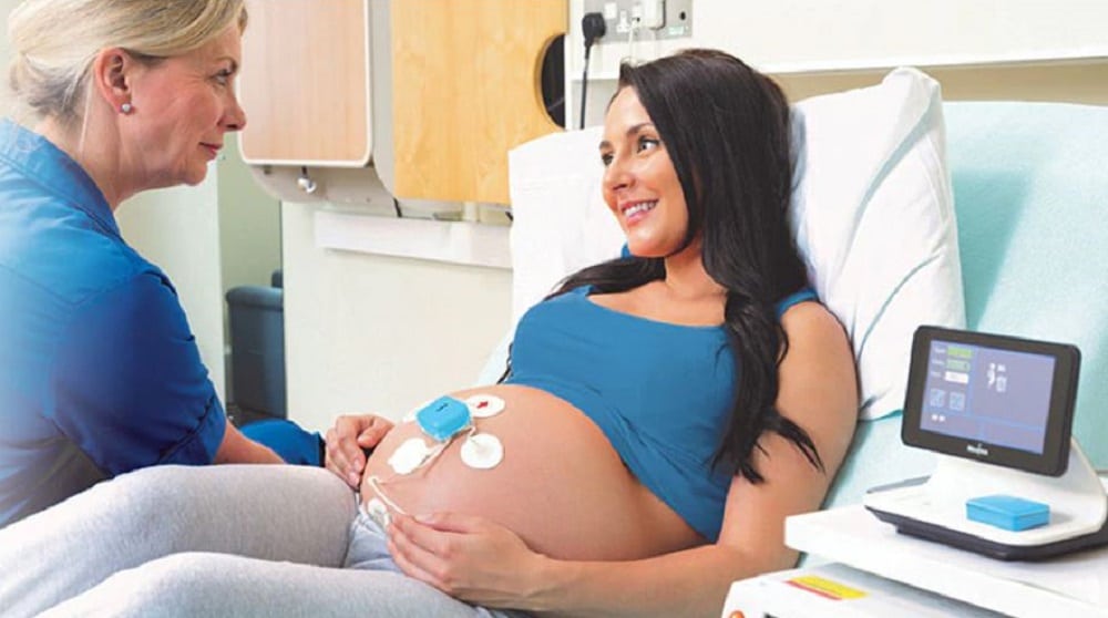 Sistema de parcheo inalámbrico Monica Novii. (Fuente: GE Healthcare)