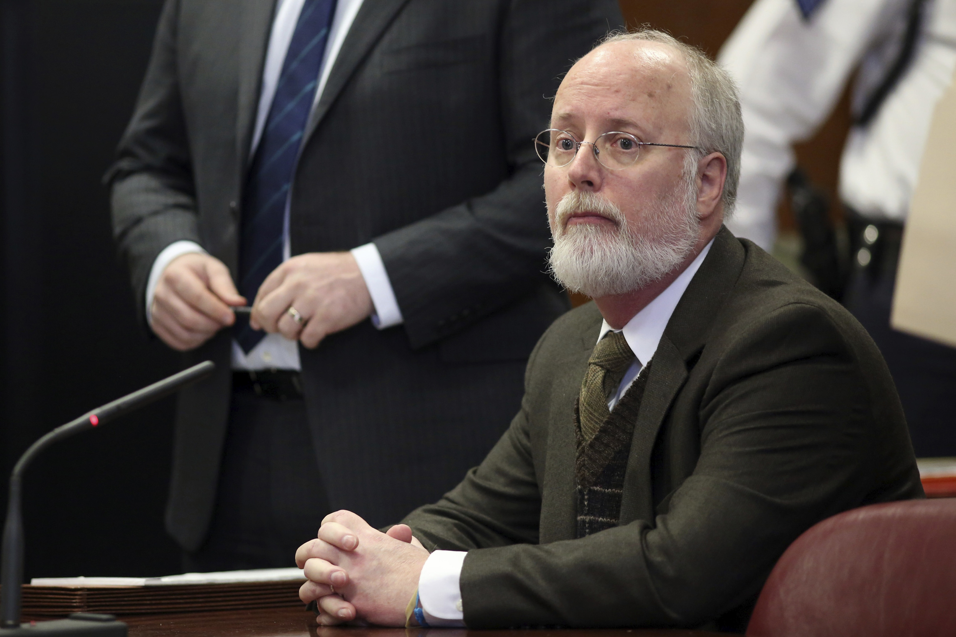 Dr. Robert Harden en la Corte Suprema de Manhattan el 23 de febrero de 2016.