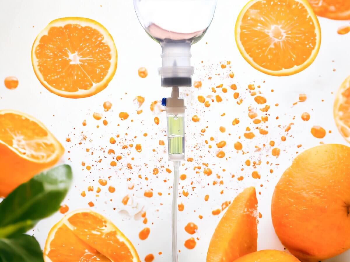 Goteo intravenoso de vitamina C