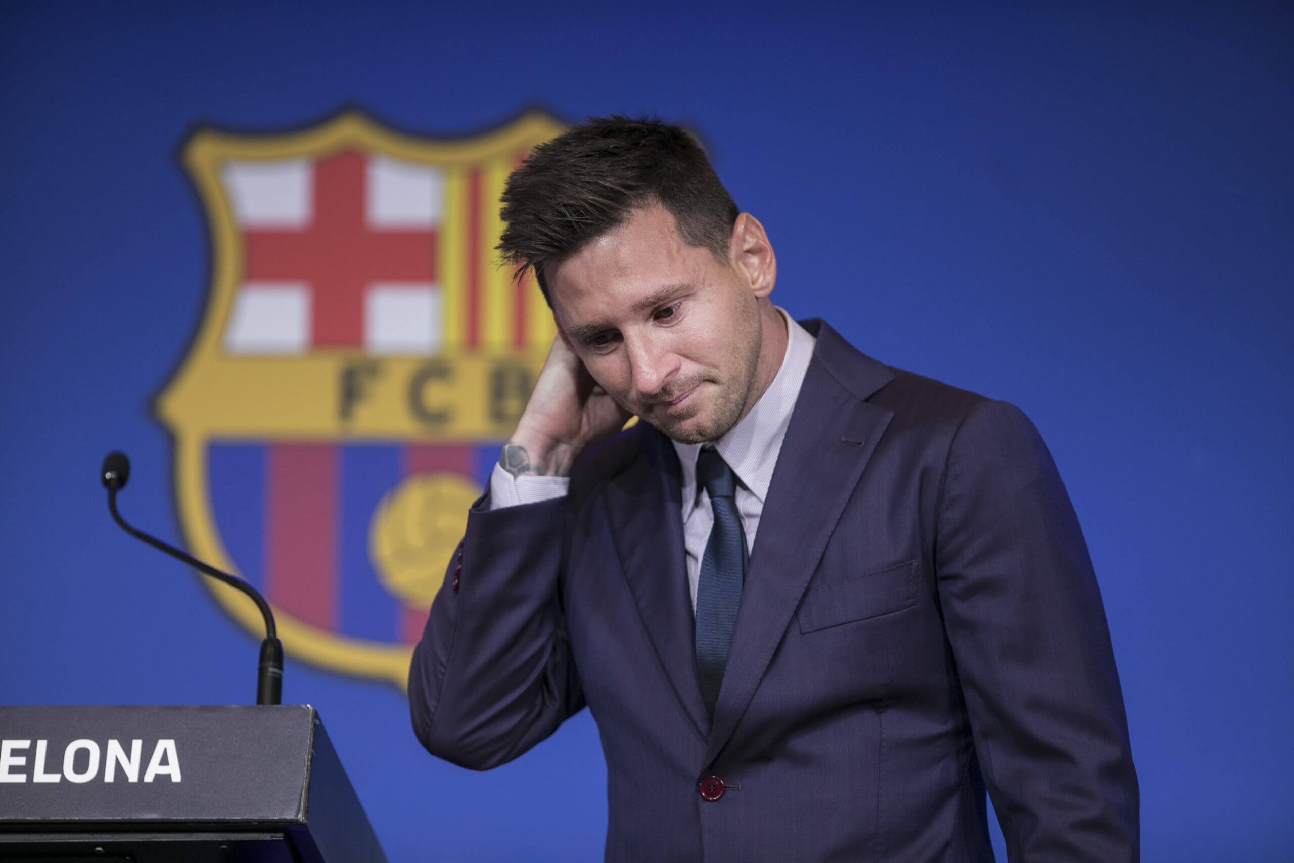 Messi anuncia que dejará el Barcelona en agosto de 2021