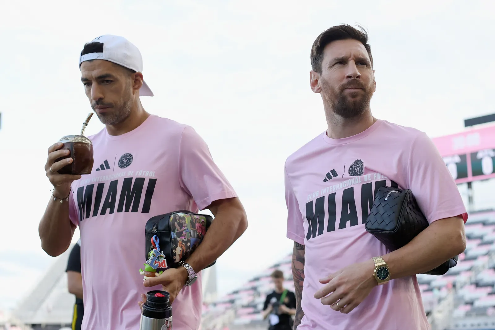 Luis Suárez y Lionel Messi