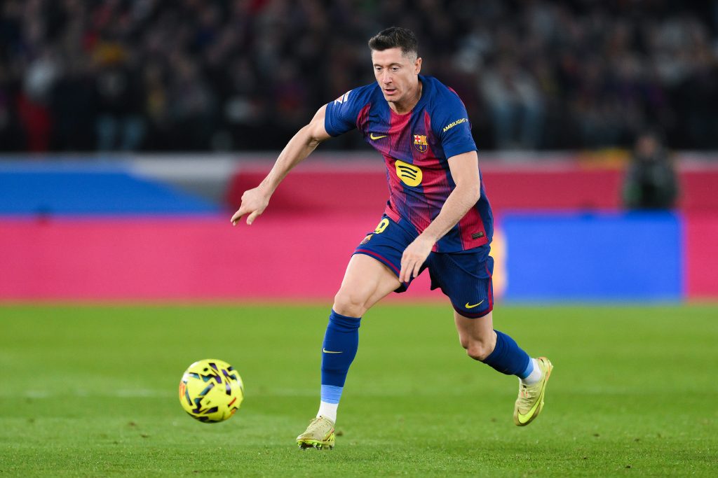 Robert Lewandowski del FC Barcelona