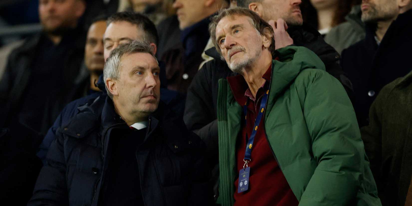 Jason Wilcox y Sir Jim Ratcliffe