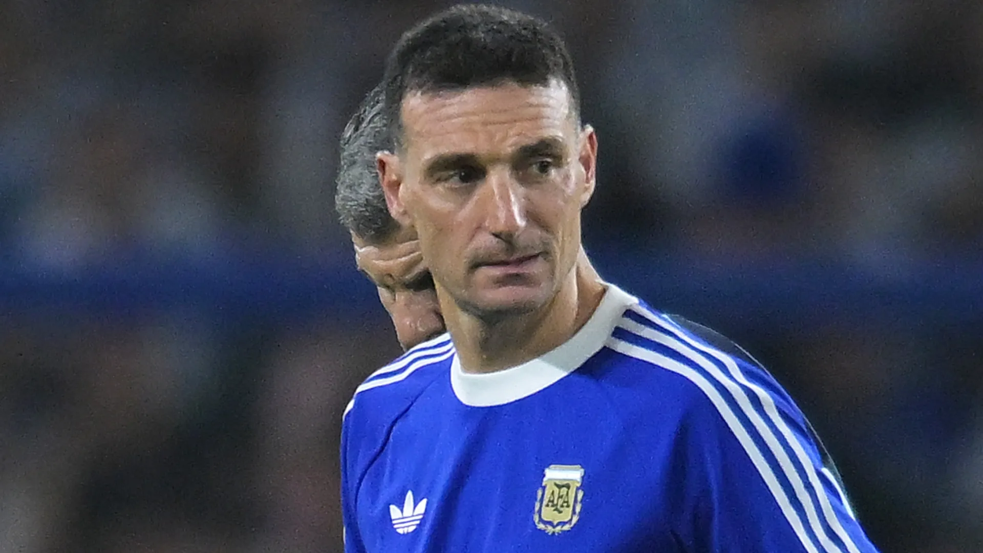 El entrenador argentino Lionel Scaloni