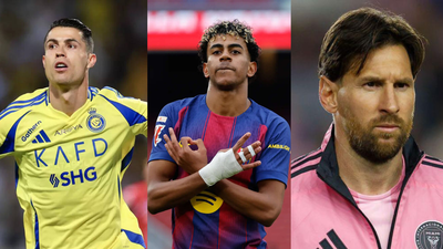 Mendes ha instado a Lamine Yamar a emular la disciplina, mentalidad y constancia de Cristiano Ronaldo y Lionel Messi dentro y fuera del campo. El súper agente portugués dice que Lamine Yamal y las estrellas jóvenes deberían emular a Messi y Ronaldo dentro y fuera de la cancha
