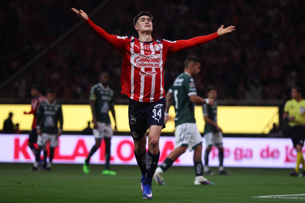 Armando González, jugador del Guadalajara