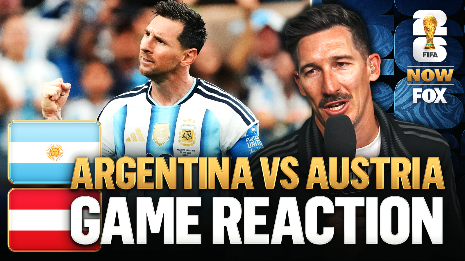 Messi hace historia 🚨 Reacción instantánea a la victoria de Argentina por 2-0 sobre Austria ⚽️